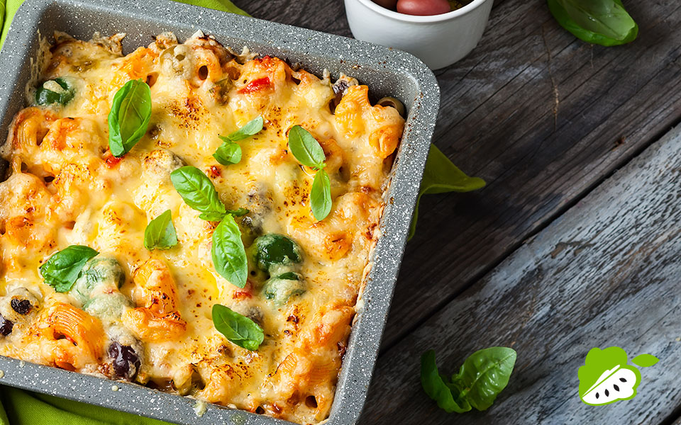 Lentil and Custard Apple Bake