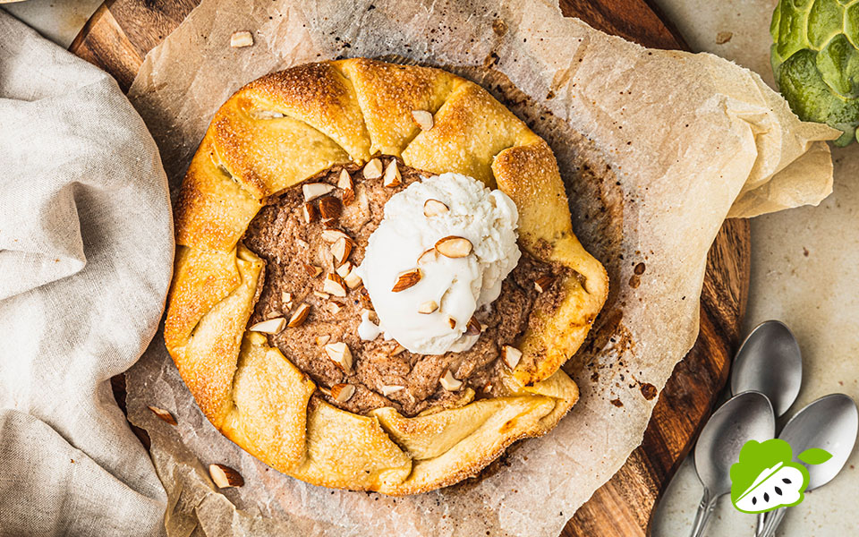 Custard Apple &amp; Cinnamon Galette