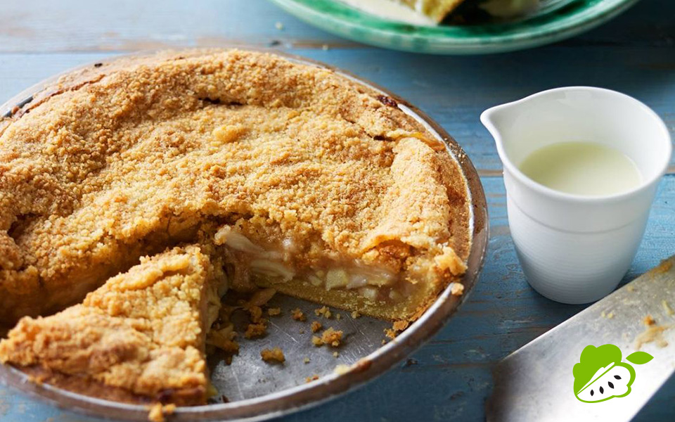 Custard Apple and Apple Pie