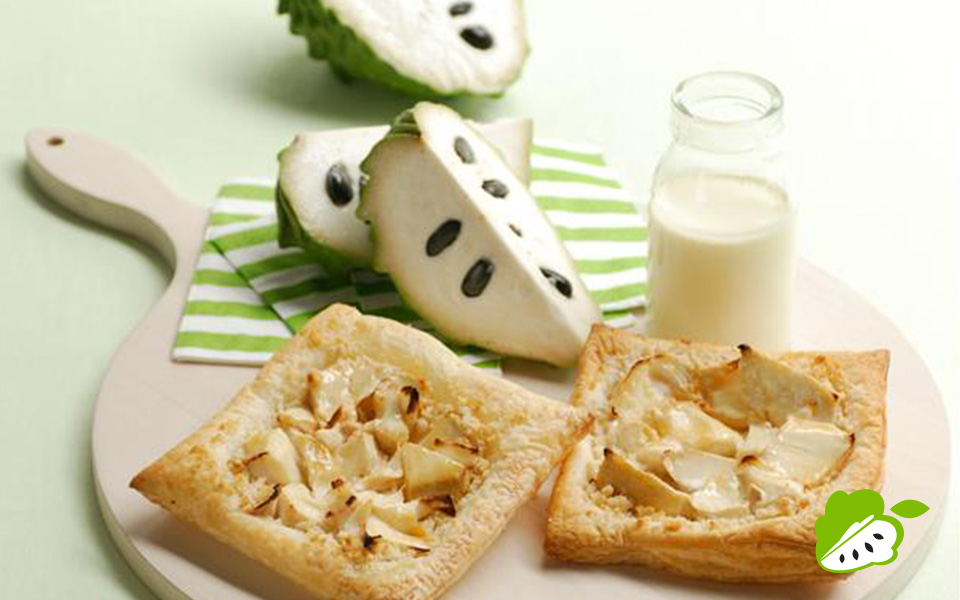 Custard Apple Rustic Tart